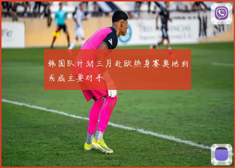 韩国队计划三月赴欧热身赛奥地利或成主要对手